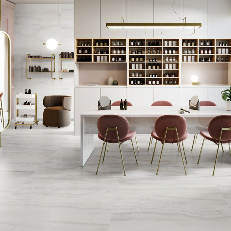 Изображение товара Керамогранит Sant Agostino Akoya 11165 60x120 см светло-серый перламутровый