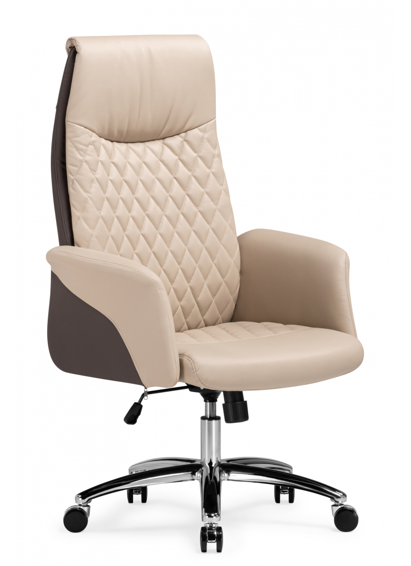 Изображение товара Офисное кресло Woodville 15820 71x118x62 см эко кожа цвет бежевый, коричневый