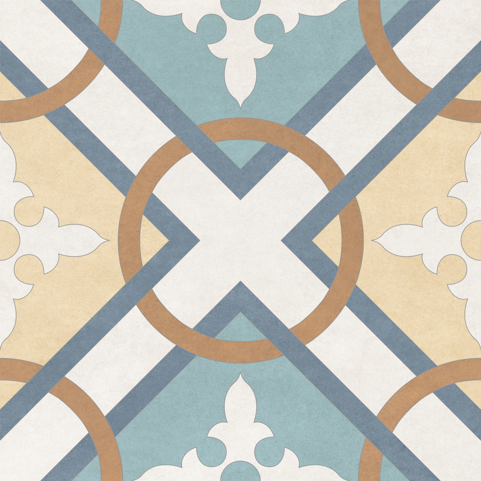 Изображение товара Керамогранит New Trend Design Art 20x20 см разноцветный пэчворк