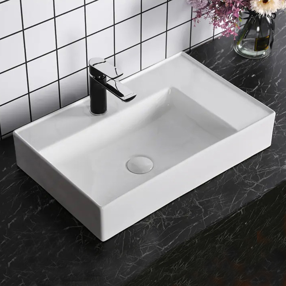 Изображение товара Раковина накладная Ceruttispa 9863 60см цвет белый