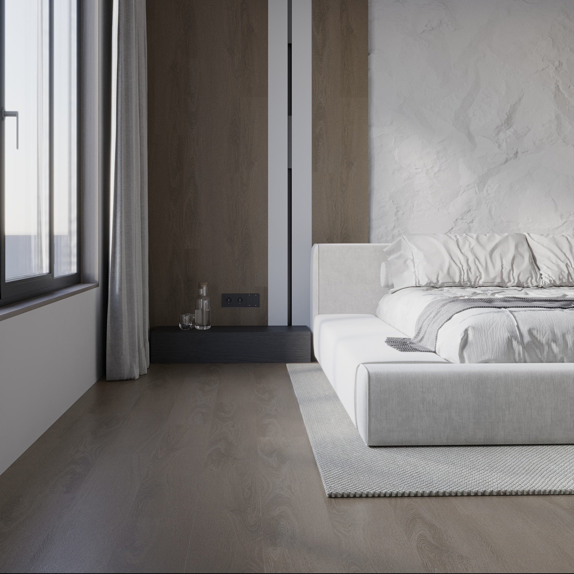 Изображение товара SPC плитка Novafloor Parkett Oak Cognac 43 класс, водостойкий кварцвиниловый ламинат 4 мм