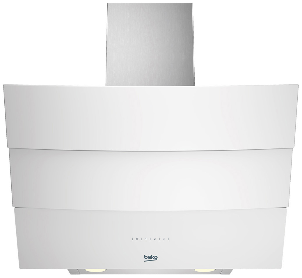 Изображение товара Вытяжка BEKO HCA62640W белая 75-108 см мощная и тихая