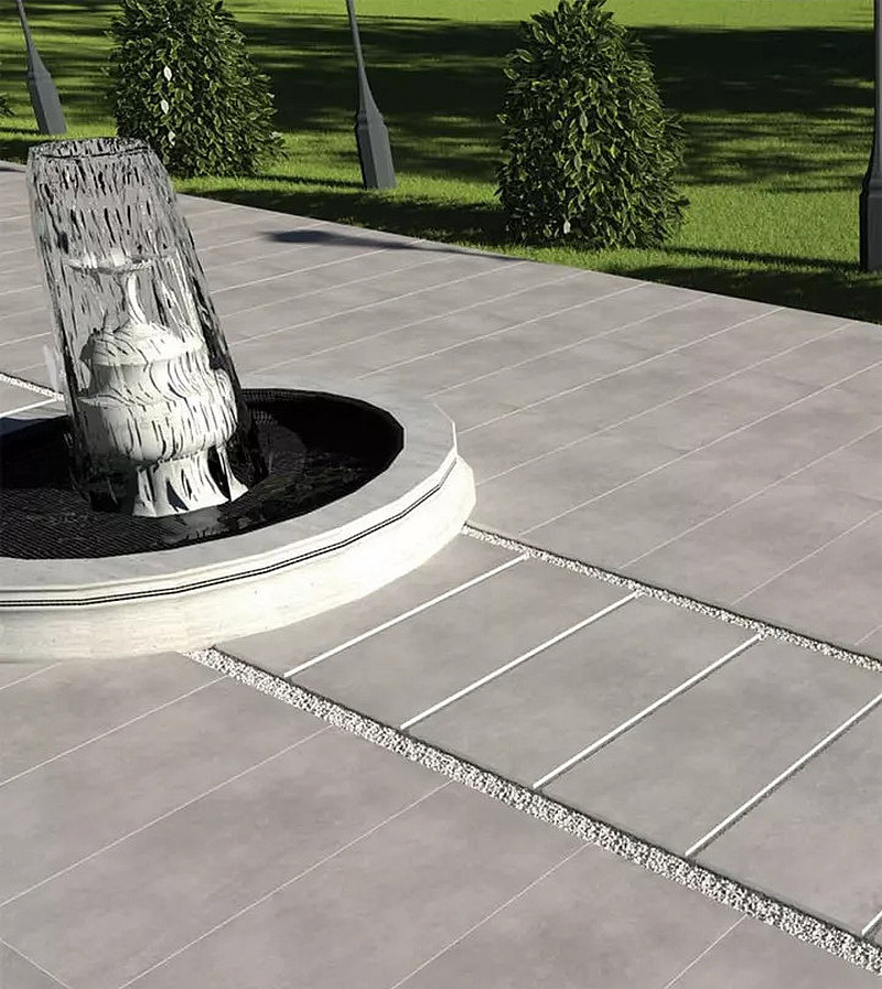 Изображение товара Керамогранит КЕРАМОПРО Jupiter Light Grey 60x120 см серый