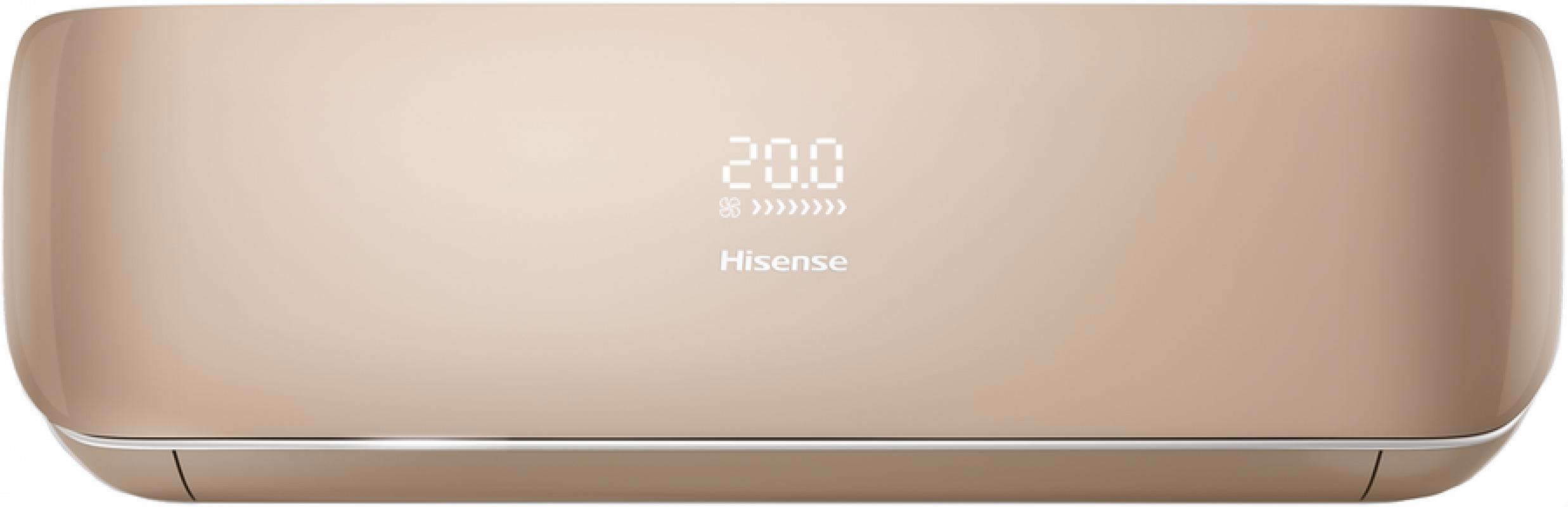 Изображение товара Сплит-система Hisense Premium Champagne Super AS-10UW4SVETG107(С) 10K BTU охлаждение/обогрев