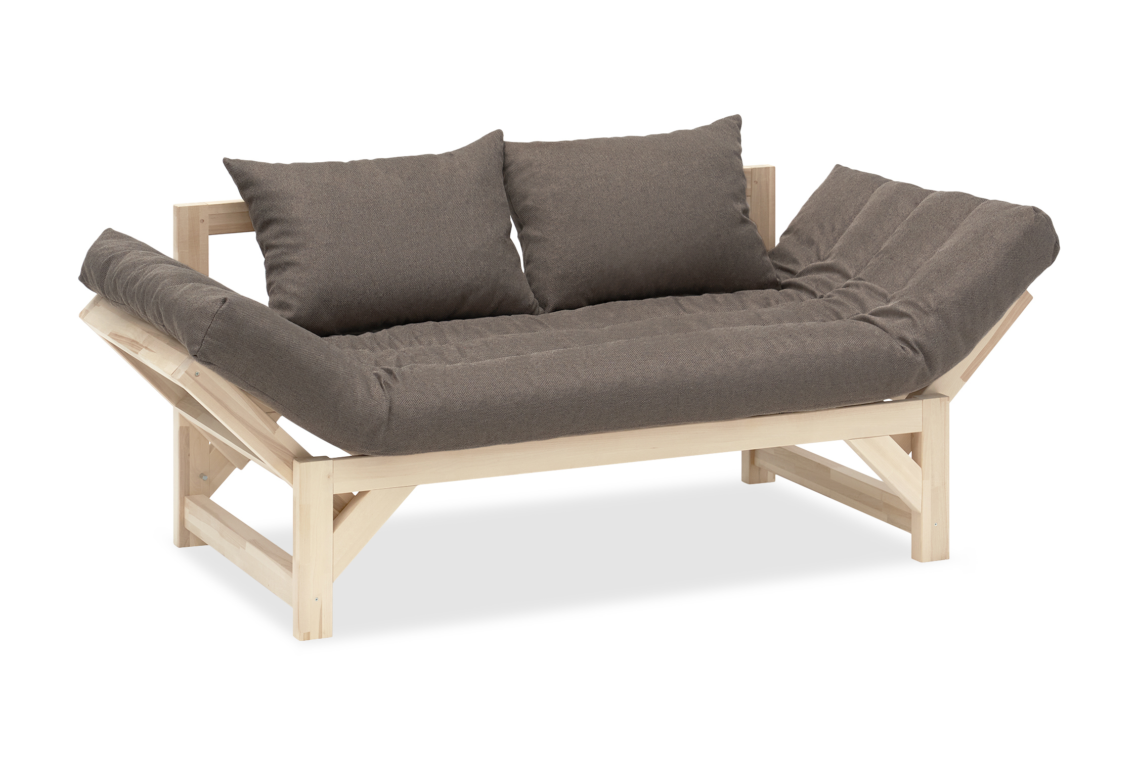 Изображение товара Диван Нонтон 08-165290 170x76x76 см коричневый рогожка мебель