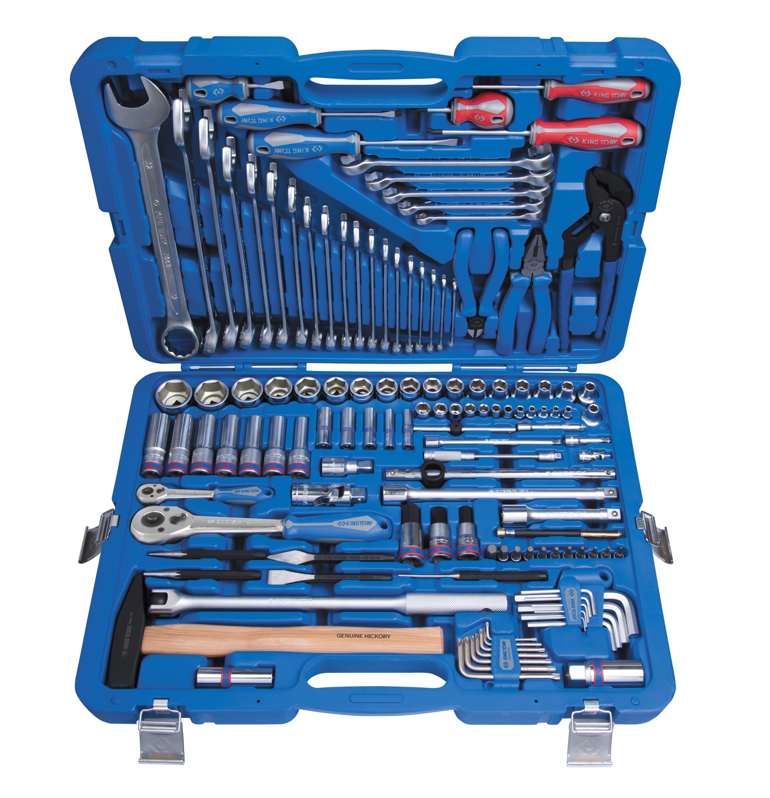Изображение товара Набор инструментов King tony 7528mr01 128 шт в кейсе для автомобиля и ремонта