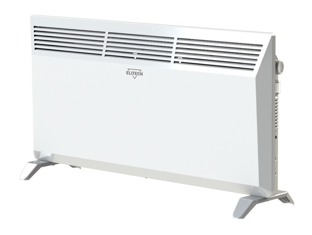 Изображение товара Электрический конвектор Elitech ЭКН 2000 мощностью 2000 Вт для помещений до 25 м2