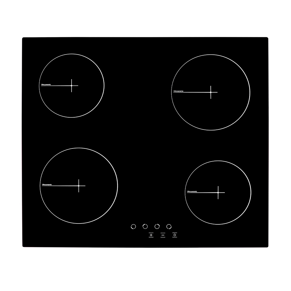 Изображение товара Электрическая варочная панель Simfer H 60 D 14 B 001 60 см 4 конфорки цвет черный