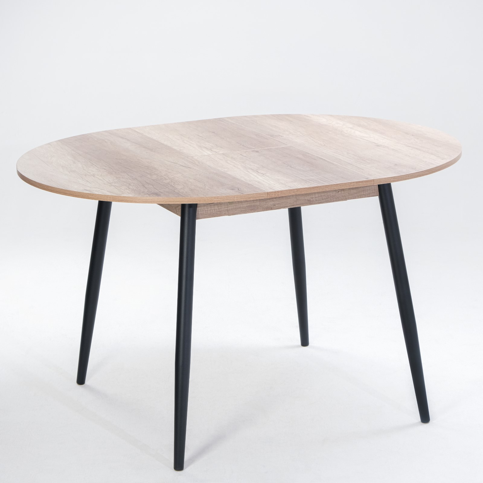 Изображение товара Стол круглый Forpost Орион 90-125x75x95 см ЛДСП цвет бежевый