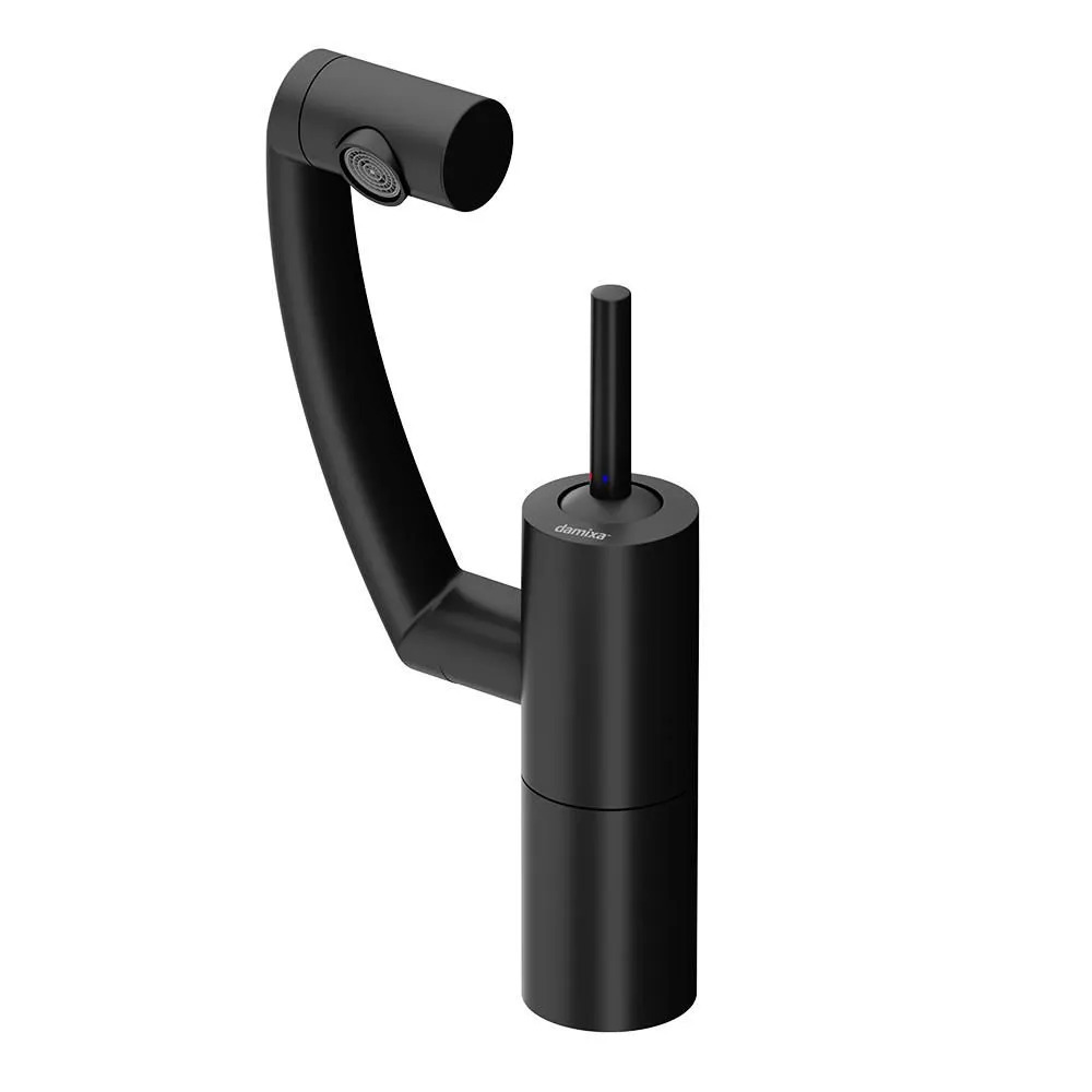 Изображение товара Смеситель для кухни Damixa ARC поворотный излив 10 см черный матовый