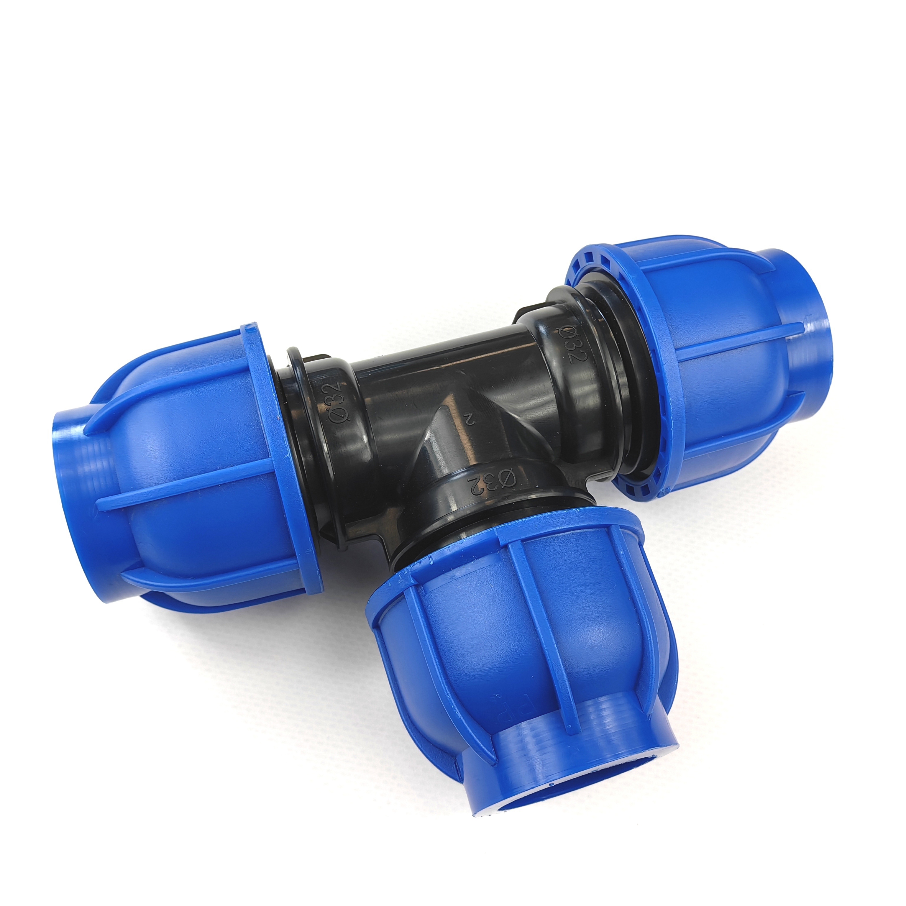 Изображение товара Тройник Boutte 32x32x32 мм полипропилен 8 шт