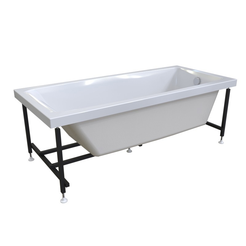 Изображение товара Акриловая ванна Радомир Веста 170x70x45см ванна, каркас