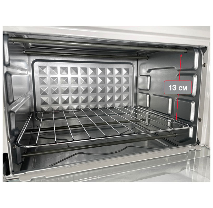 Изображение товара Электропечь 1200 Вт Oursson 582412 40.3x25.6x30 см цвет белый