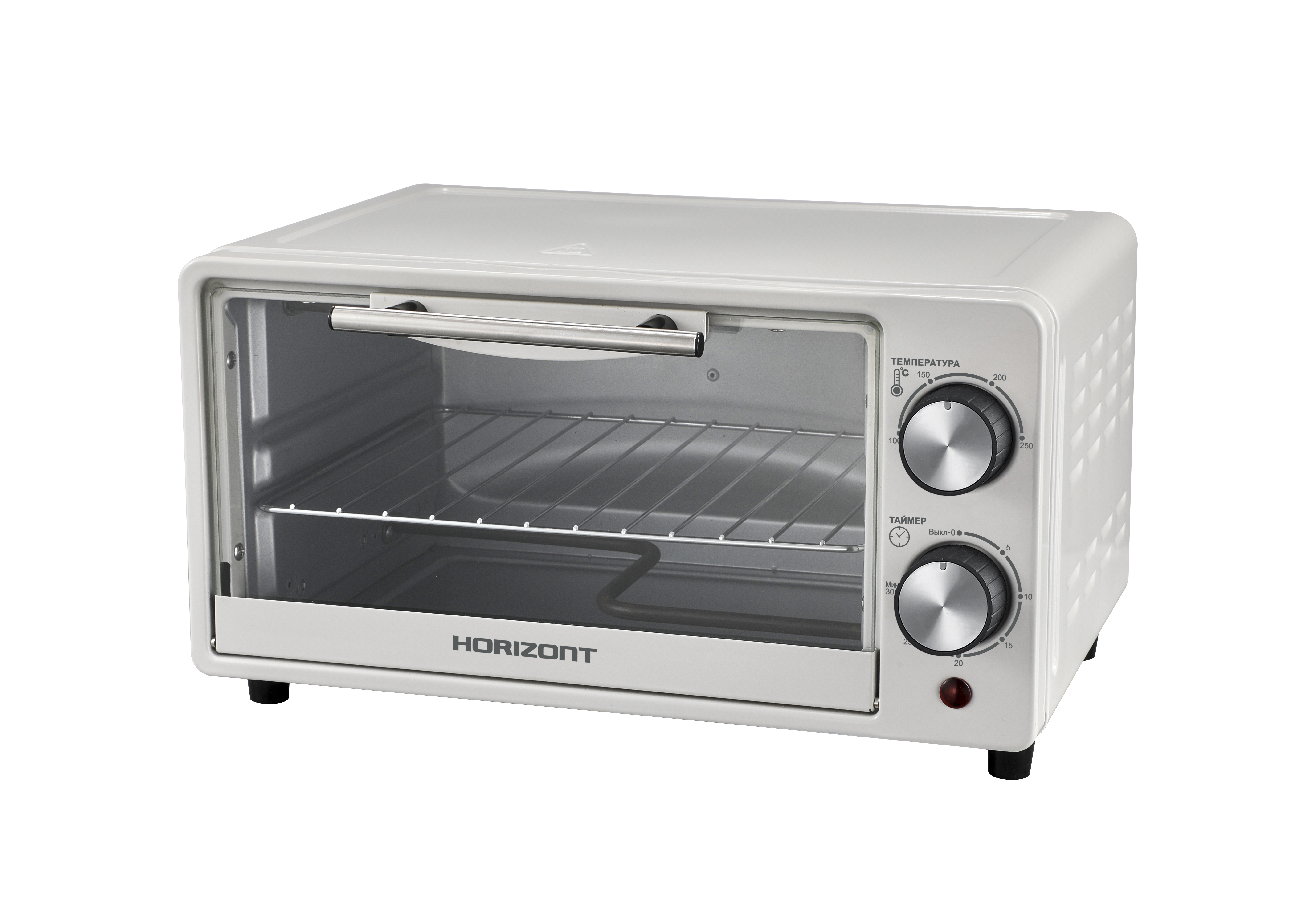 Изображение товара Электропечь 2000 Вт Horizont MO-0904W 34.5x27.7x19.3 см цвет белый