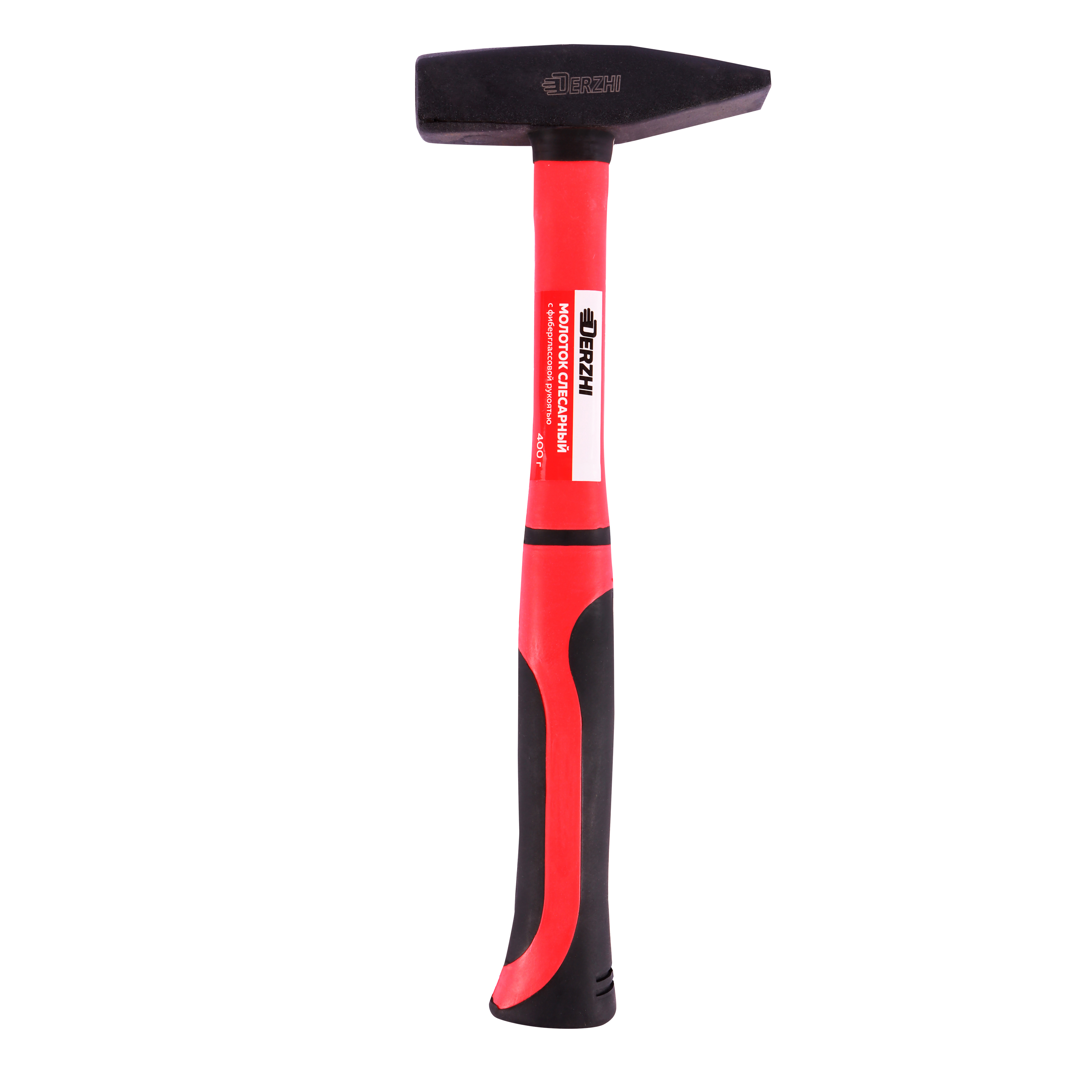 Изображение товара Молоток слесарный Derzhi 8802-040 с фиберглассовой рукояткой 400 г