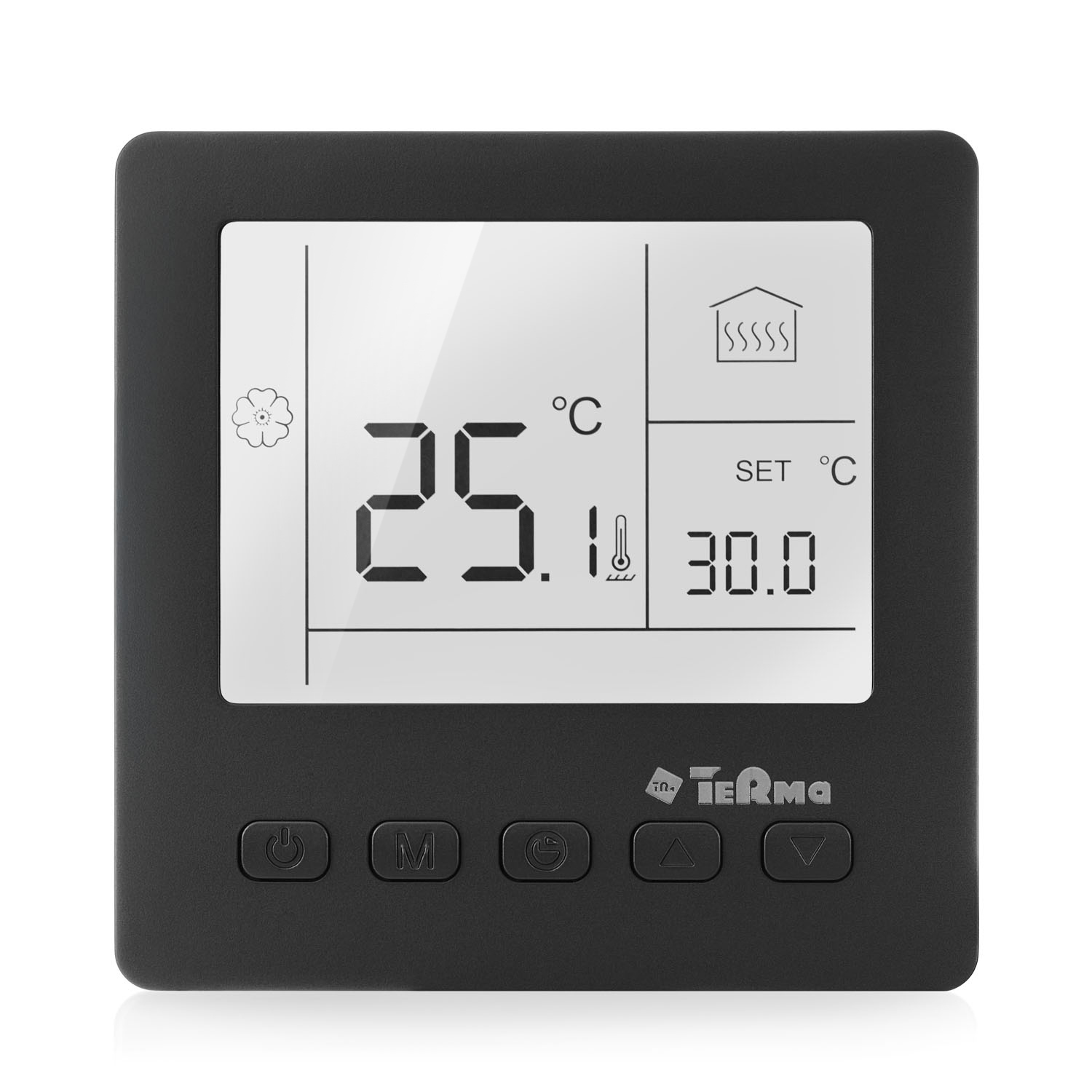 Изображение товара Терморегулятор Terma TRm030 для теплого пола черный
