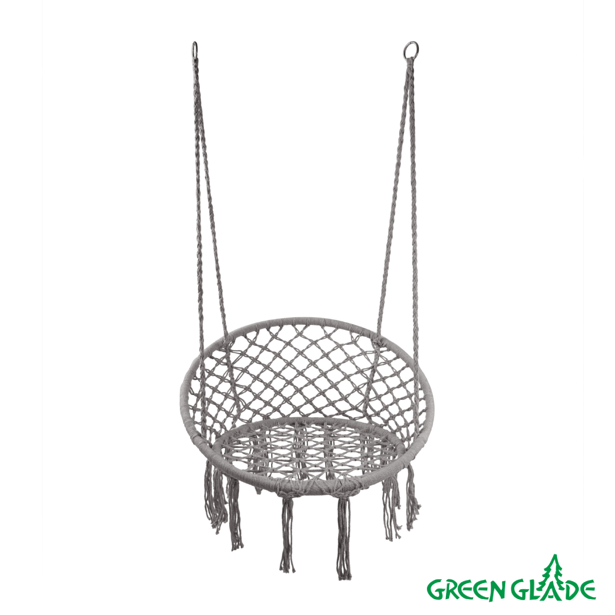 Изображение товара Гамак Green Glade G-056 поликоттон 80x80 см серый/серебристый для отдыха на природе Изображение товара Гамак Green Glade G-056 поликоттон 80x80 см серый/серебристый для отдыха на природе