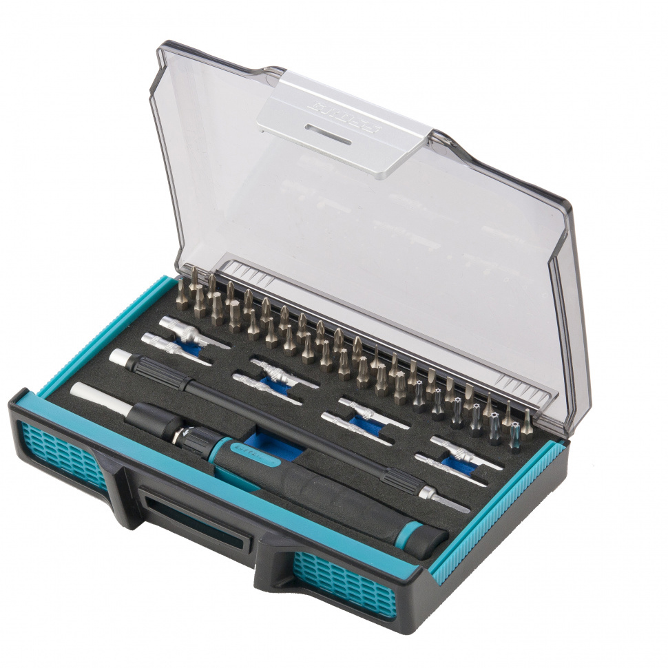 Изображение товара Отвертка с набором бит и головок Gross 11599, 48 шт