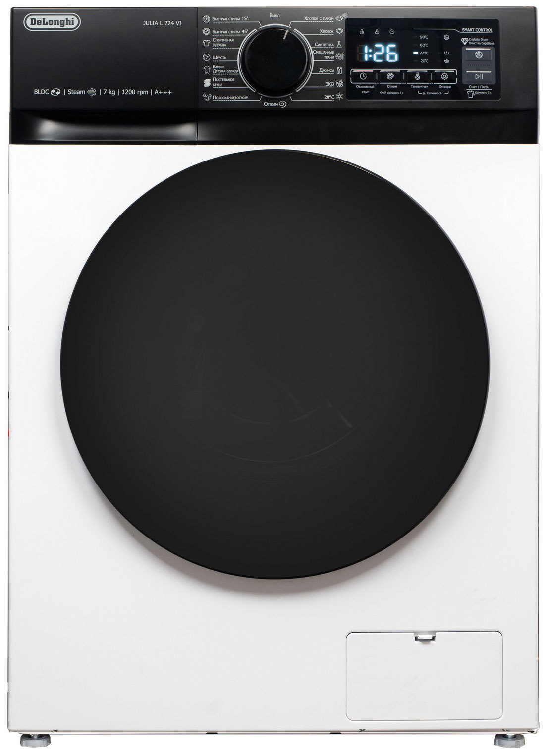 Изображение товара Стиральная машина De’Longhi JULIA L 724 VI максимальная загрузка 7 кг