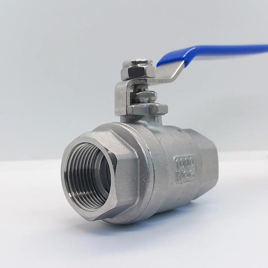 Изображение товара Кран шаровой прямой Ifitting MG-BMH8/4 DN8 PN64 1/4 ВР нержавеющая сталь