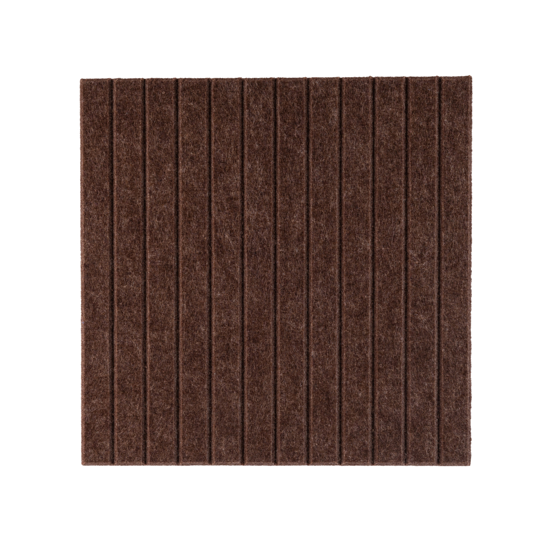 Изображение товара Панели HUBOX Рейки коричневый 300x300x9 мм — самоклеящиеся декоративные панели