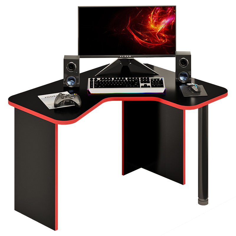 Изображение товара Стол Мэрдэс СКЛ-ИгрУгл120 Ч угловой рабочий для учебы и игр 120x77x100 см