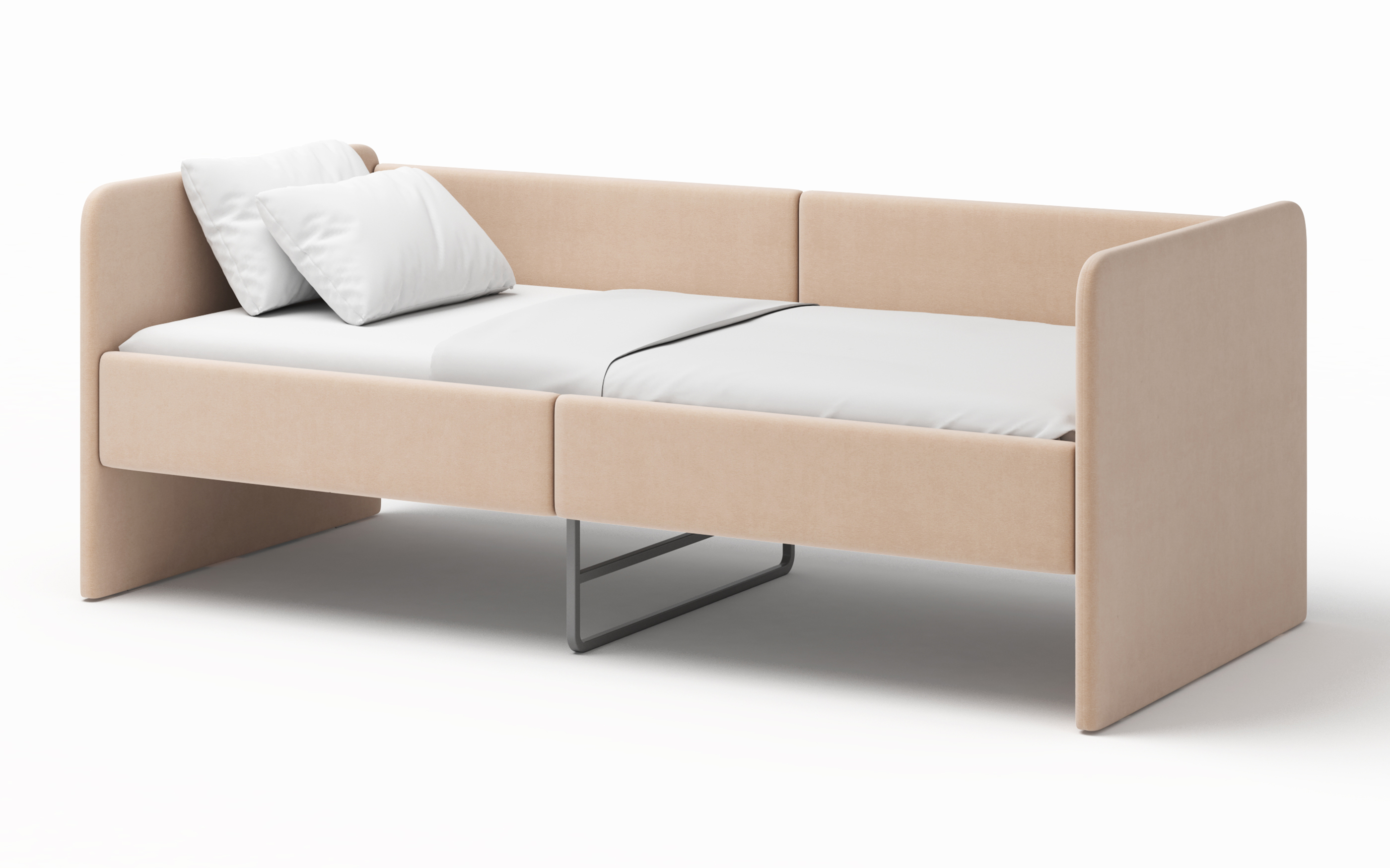 Изображение товара Кровать-тахта Romack Donny 70x32.5x160 см цвет латте