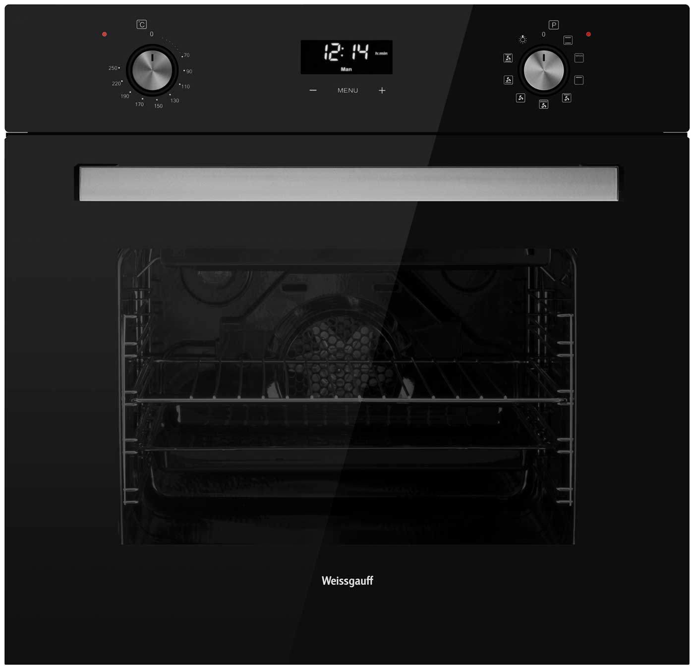 Изображение товара Встраиваемый духовой шкаф Weissgauff Eov 29 Pdb 60x59.50x57.50 см цвет черный