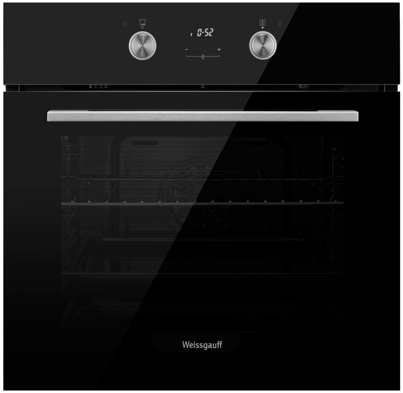 Изображение товара Встраиваемый электрический духовой шкаф Weissgauff Eov 661 Pdb черный