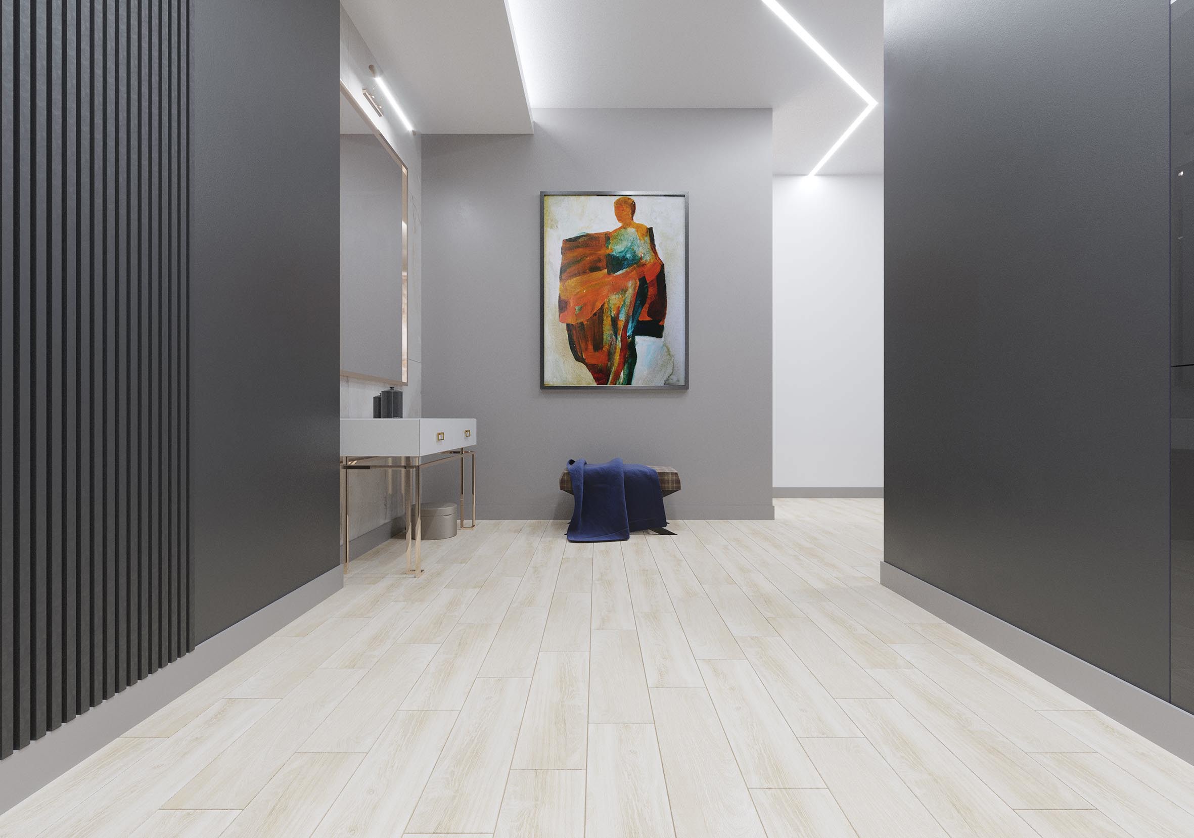 Изображение товара Керамогранит Laparet Savana Бежевый 15x60 см матовый