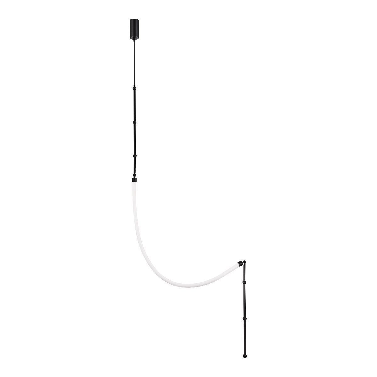 Изображение товара Светильник подвесной светодиодный St Luce Sl6132.401.20 7 м² теплый белый (желтый) свет цвет черный