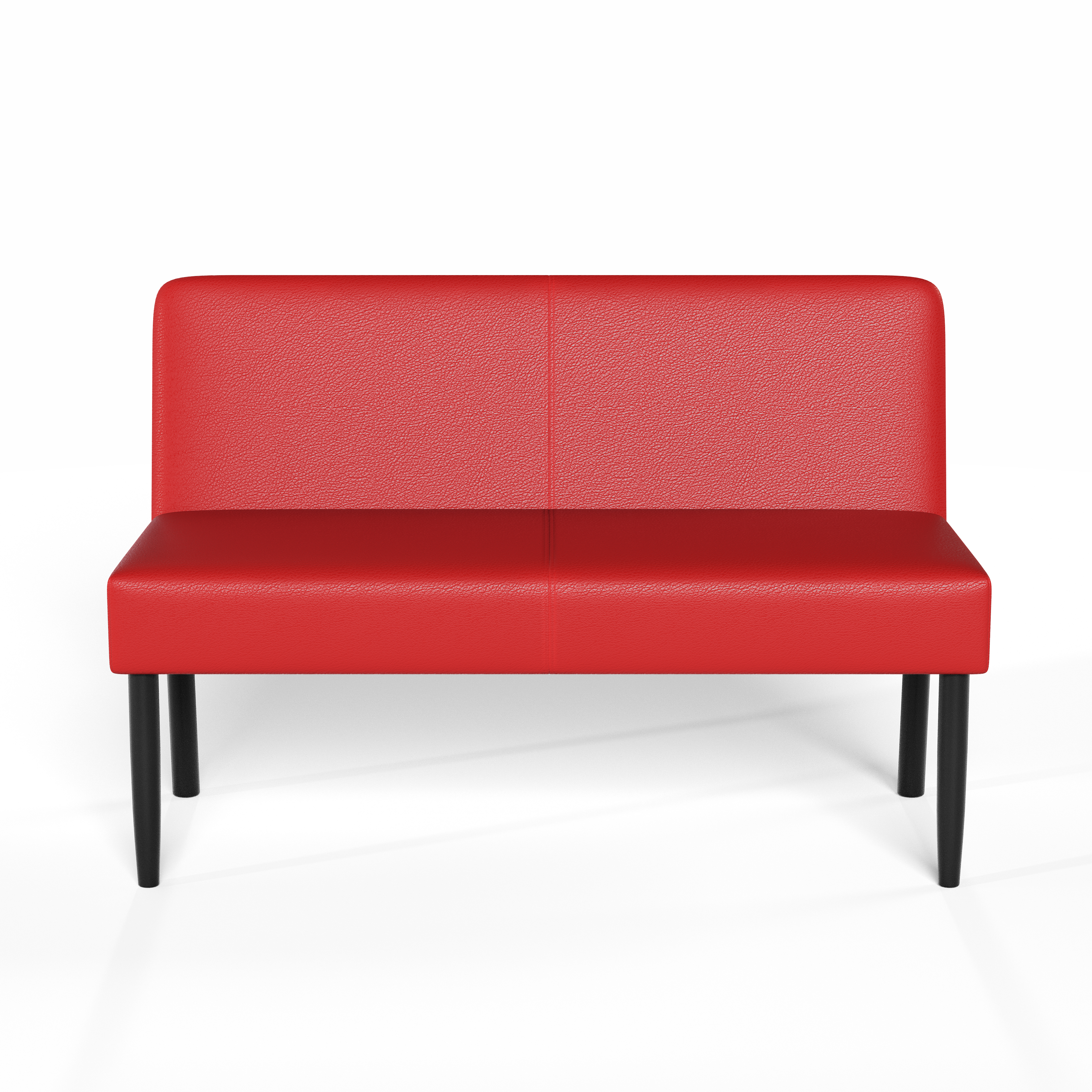 Изображение товара Диван Salon tron Мюнхен divan_mynhen_120_16 120x78x57 см искусственная кожа цвет экокожа красная