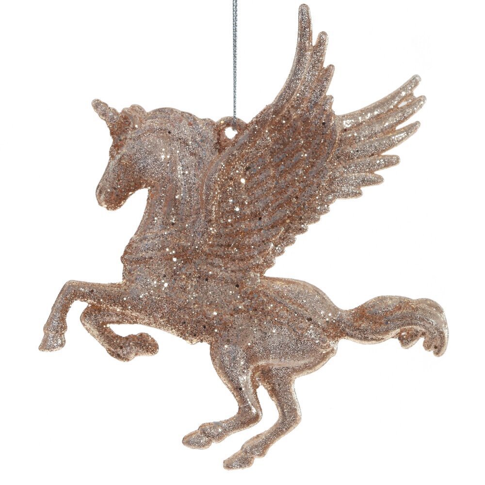 Изображение товара Елочная игрушка 762284 14 см x 1.5 см жёлтый/золотой