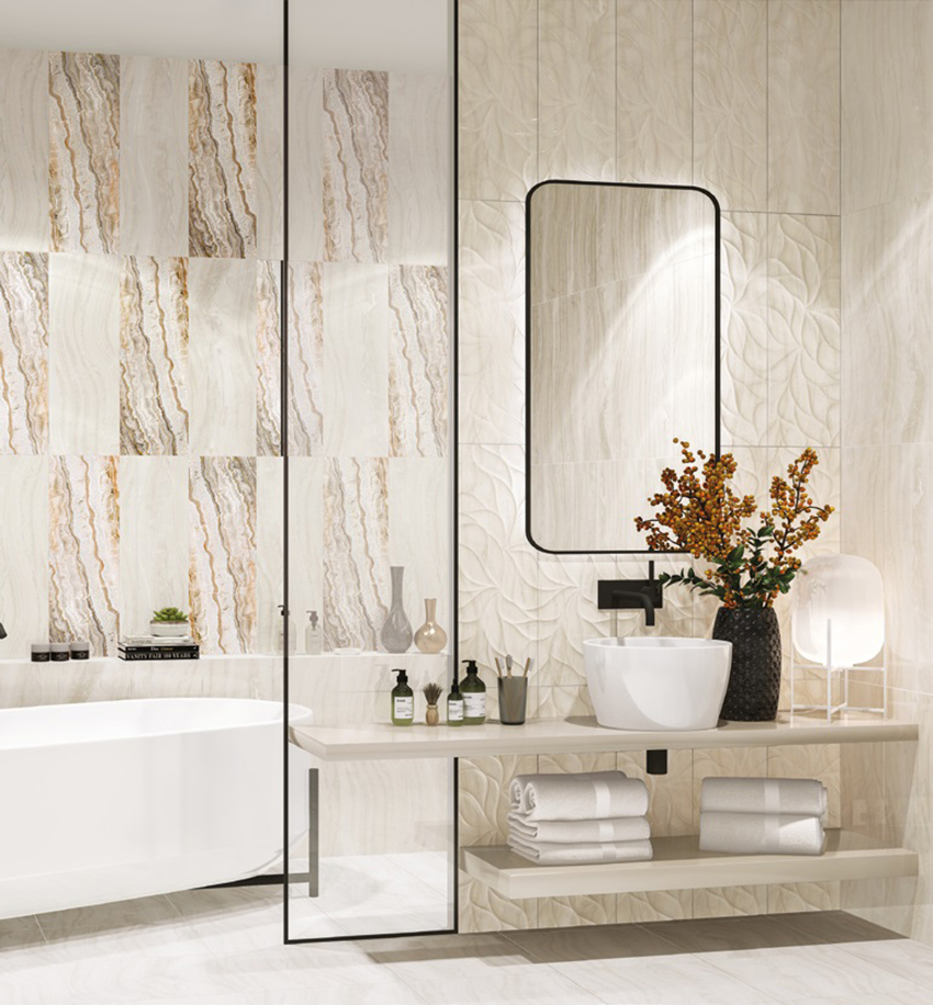 Изображение товара Плитка керамическая Eletto Ceramica GALA IVORY 24.2x70 см для стен