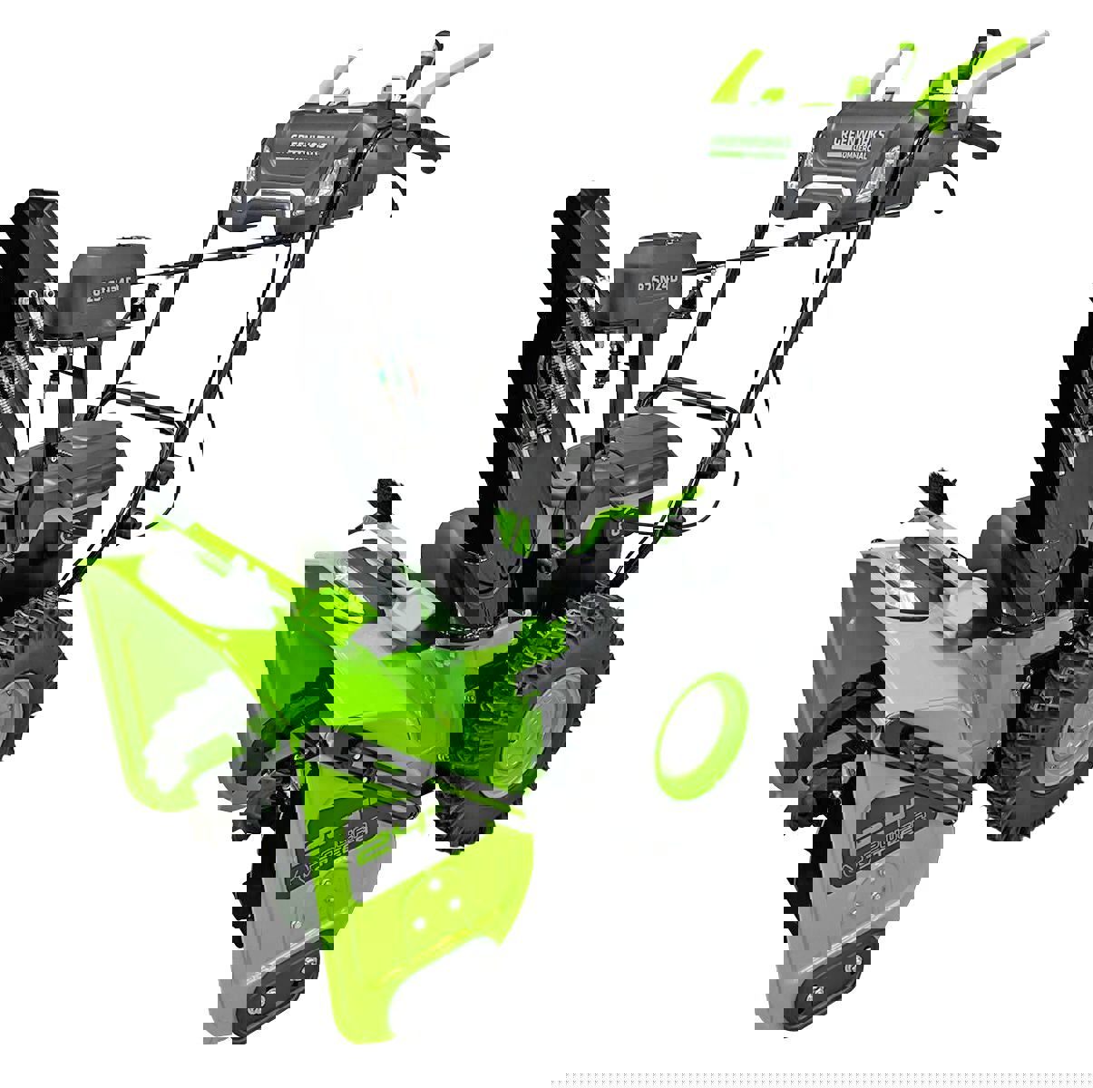 Изображение товара Снегоуборщик Greenworks 2602807 с Бесщёточным Двигателем 82 В