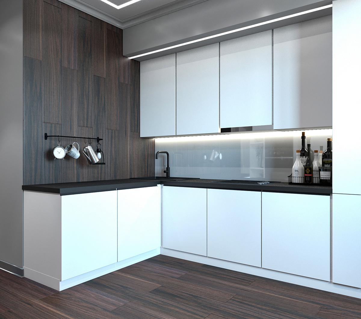 Изображение товара Керамогранит Wenge Cinnamon 20x120 см матовый коричневый для пола и стен