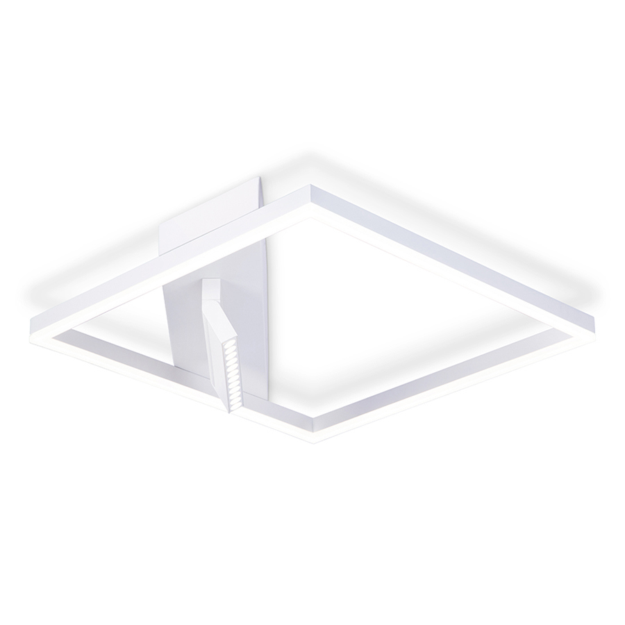 Изображение товара Люстра потолочная светодиодная Ambrella light Fl51463 с пультом управление 12 м² белый стиль комфор