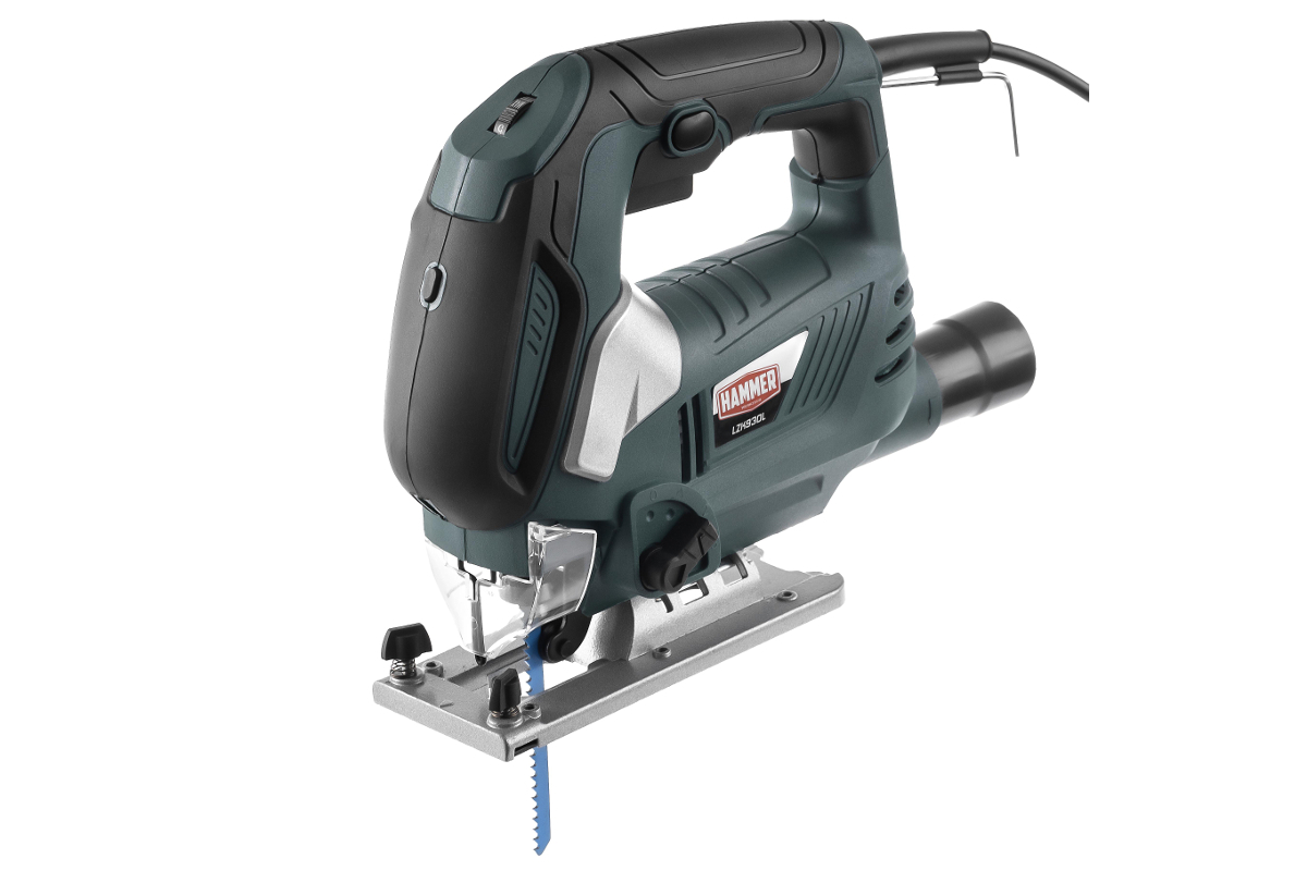 Изображение товара Лобзик Hammer LZK930L 930 Вт с регулятором скорости и лазерной направляющей