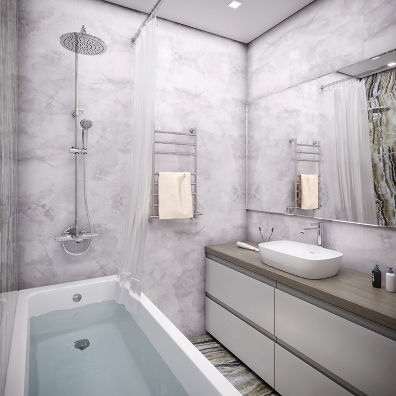 Изображение товара Керамогранит Pardis ceramic Pazh Berto GP6678 60x60 гладкий мрамор бежевый