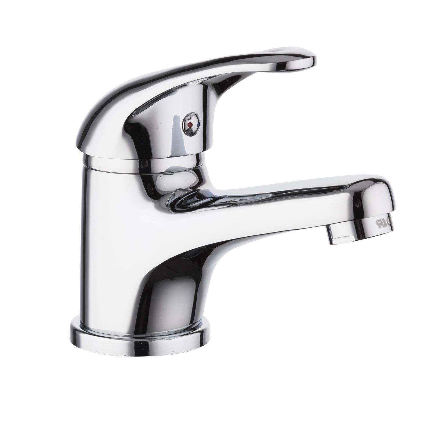 Изображение товара Однорычажный смеситель для раковины Frap 544361 хромированный латунь