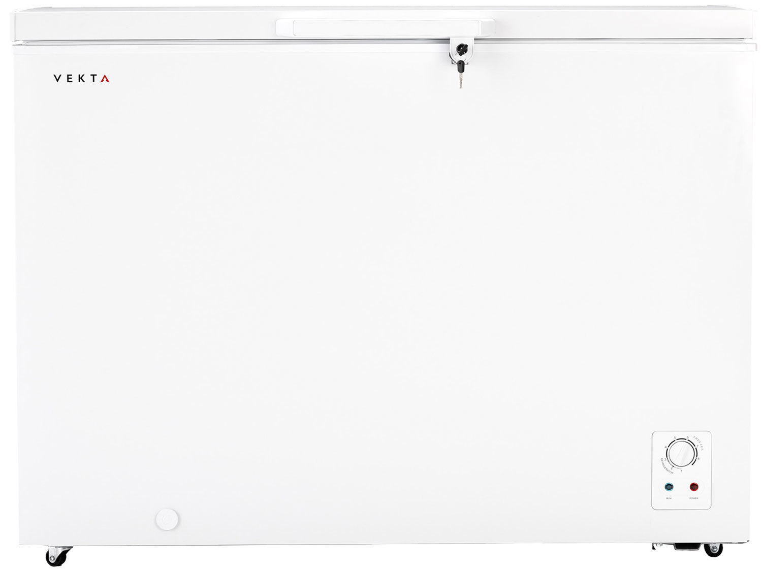 Изображение товара Морозильный ларь Vekta FR-330W02 300л, энергоэффективный, тихий