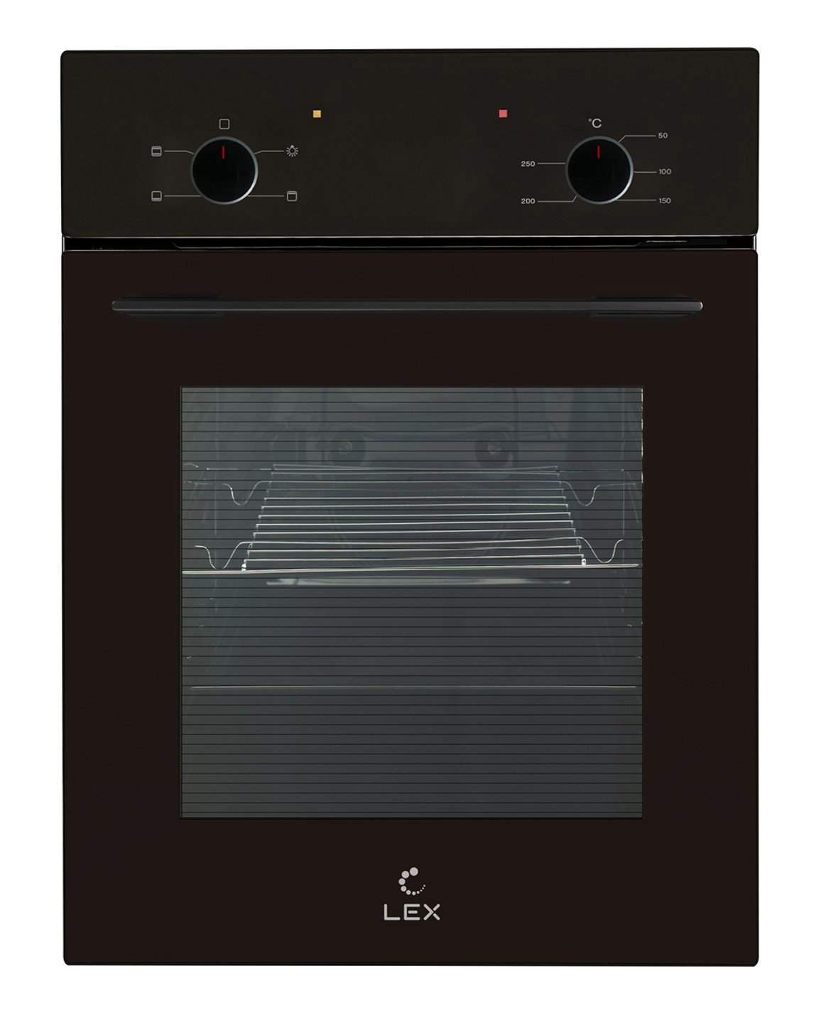 Изображение товара Встраиваемый электрический духовой шкаф Lex EDM 4545 BBL черный 45 см
