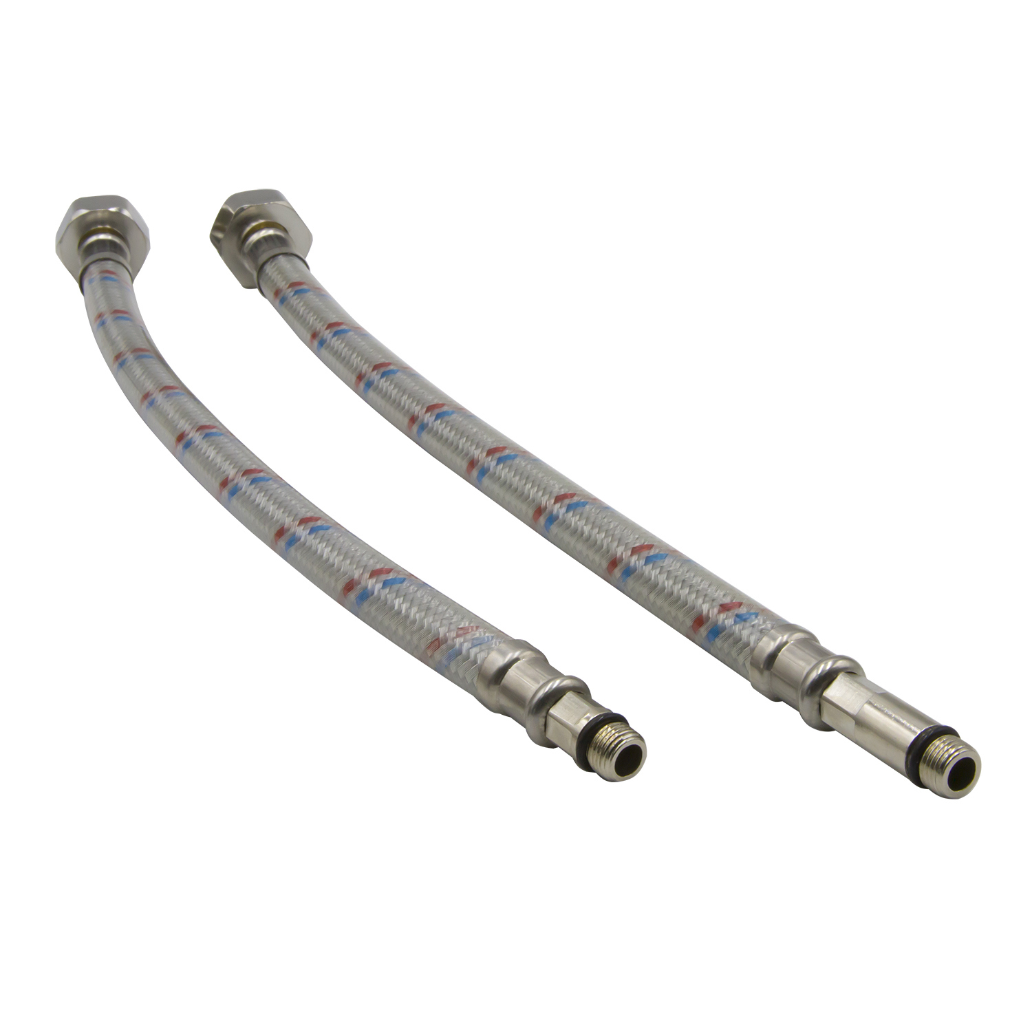 Изображение товара Гибкая подводка для воды VRT 1/2 1.5 м внутренняя и наружная резьба