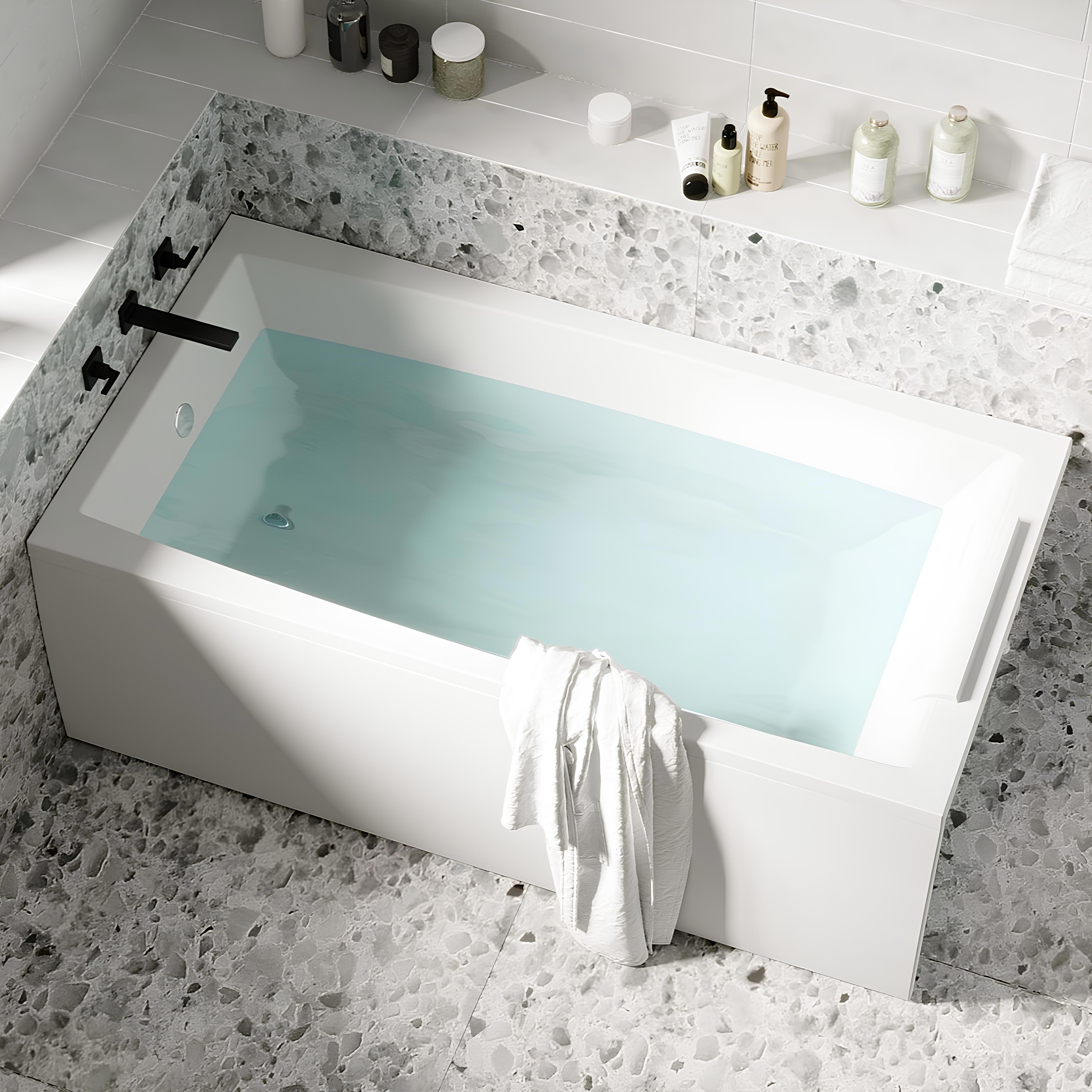 Изображение товара Акриловая ванна Marka One AELITA 170x90 прямоугольная белая