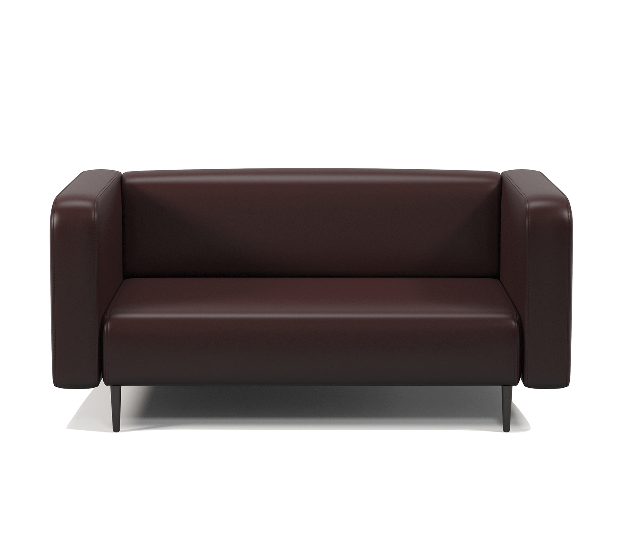 Изображение товара Офисный диван Шарм-дизайн Акцент коричневый мягкий и стильный