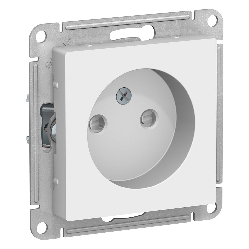 Изображение товара Силовая розетка встраиваемая Systeme electric AtlasDesign ATN000149 цвет белый