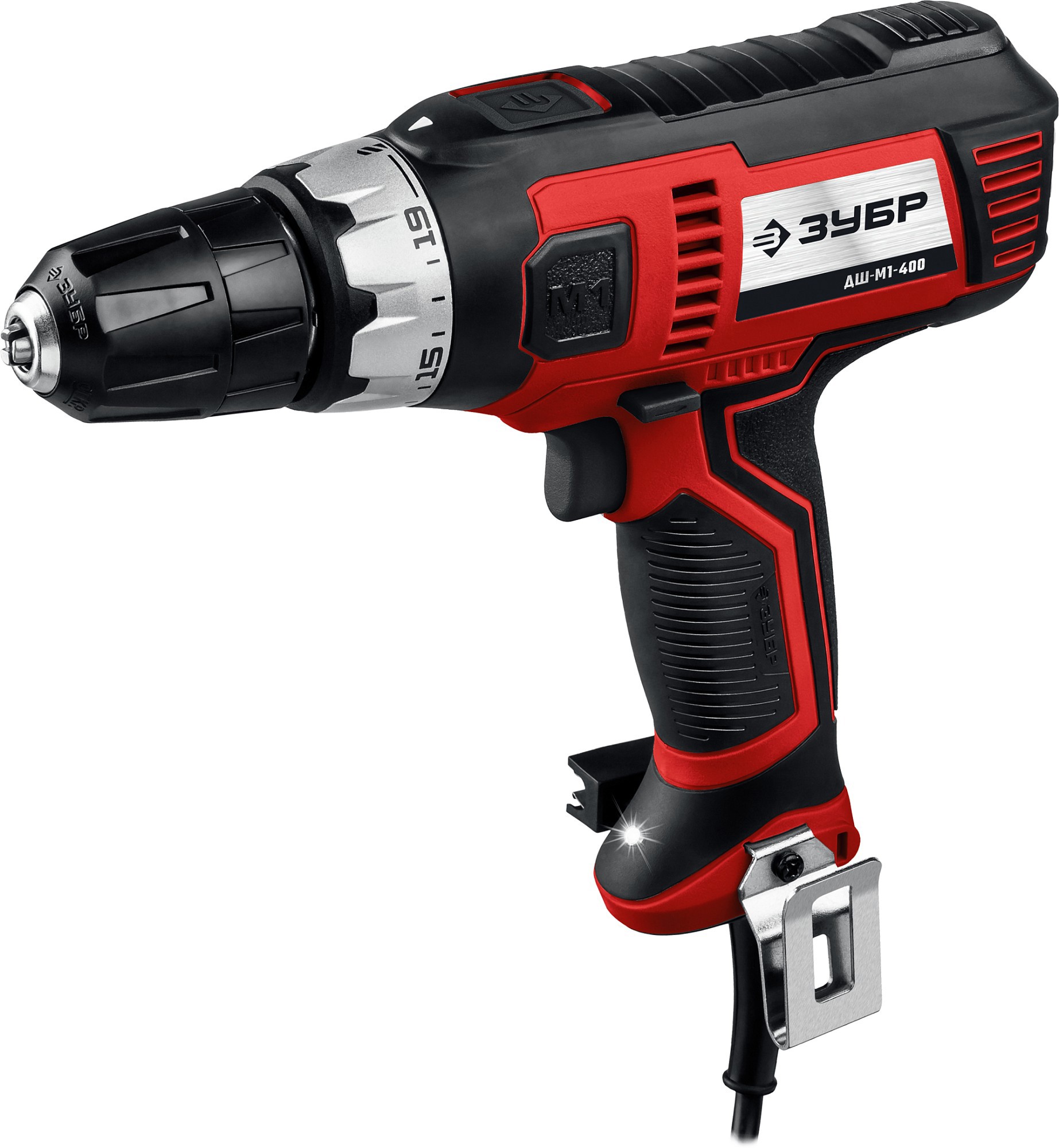 Изображение товара Дрель-шуруповерт сетевая Зубр ДШ-М1-400 400 Вт быстрозажимной патрон