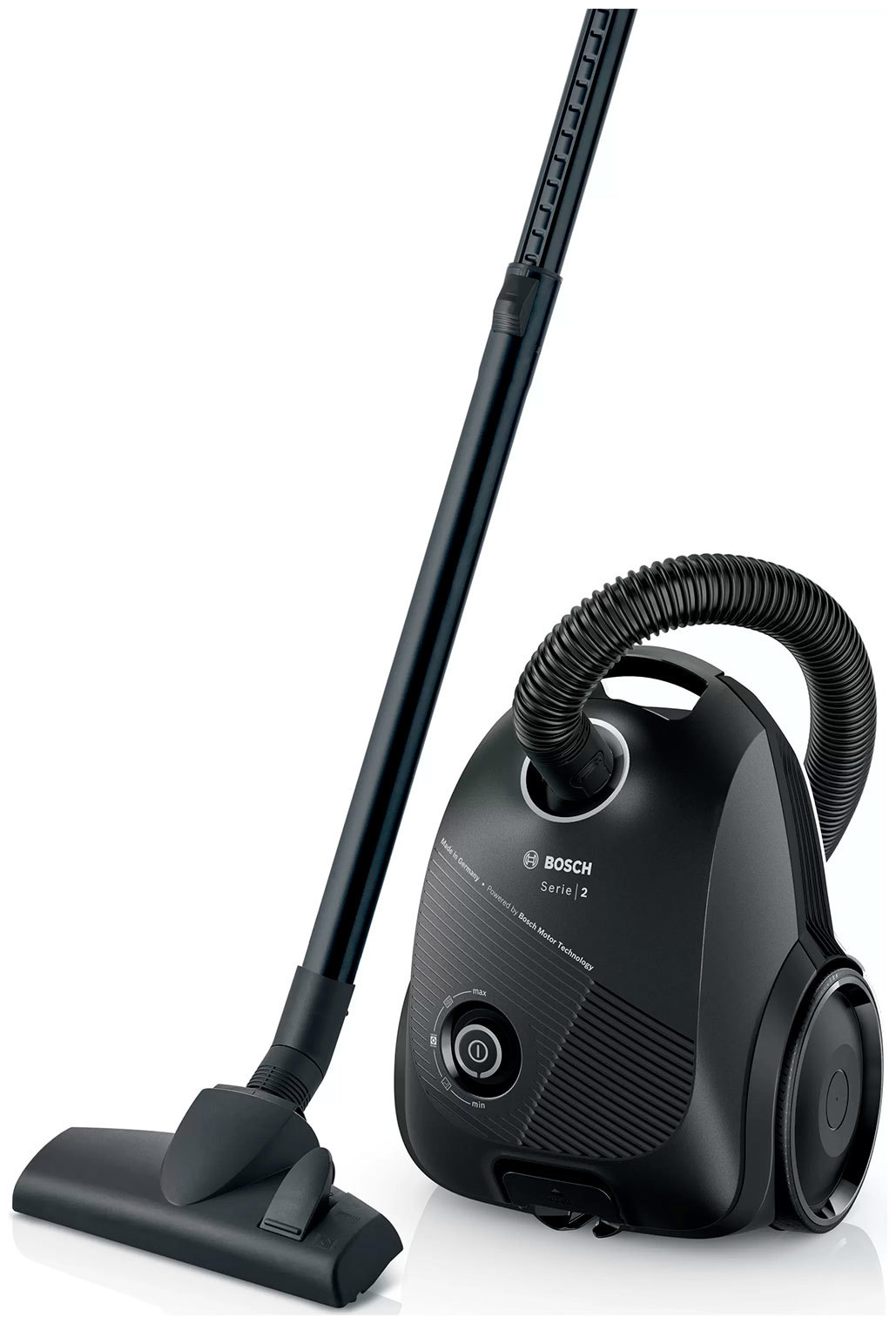 Изображение товара Пылесос с пылесборником Bosch Bgbs2ba1p 600 Вт 3.5 л цвет черный