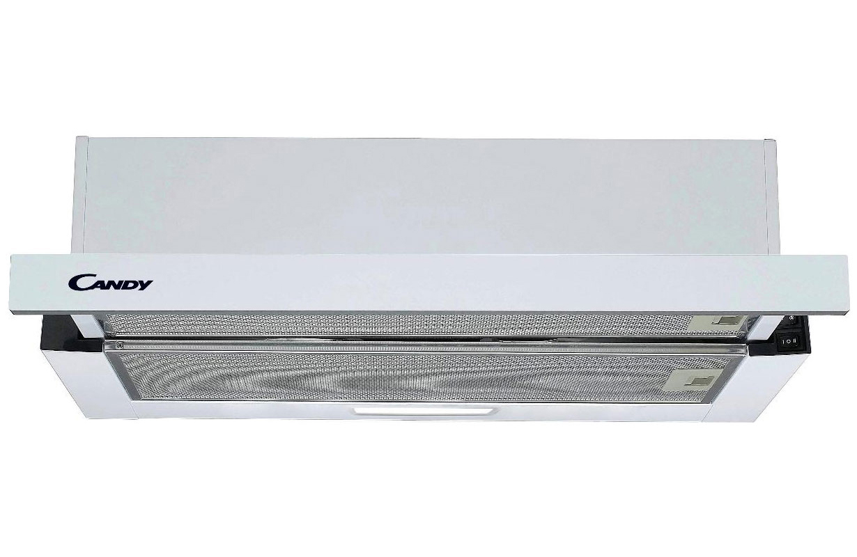Изображение товара Candy CBT60RWG-07 - встраиваемая вытяжка 60 см, 650 м3/ч, белая