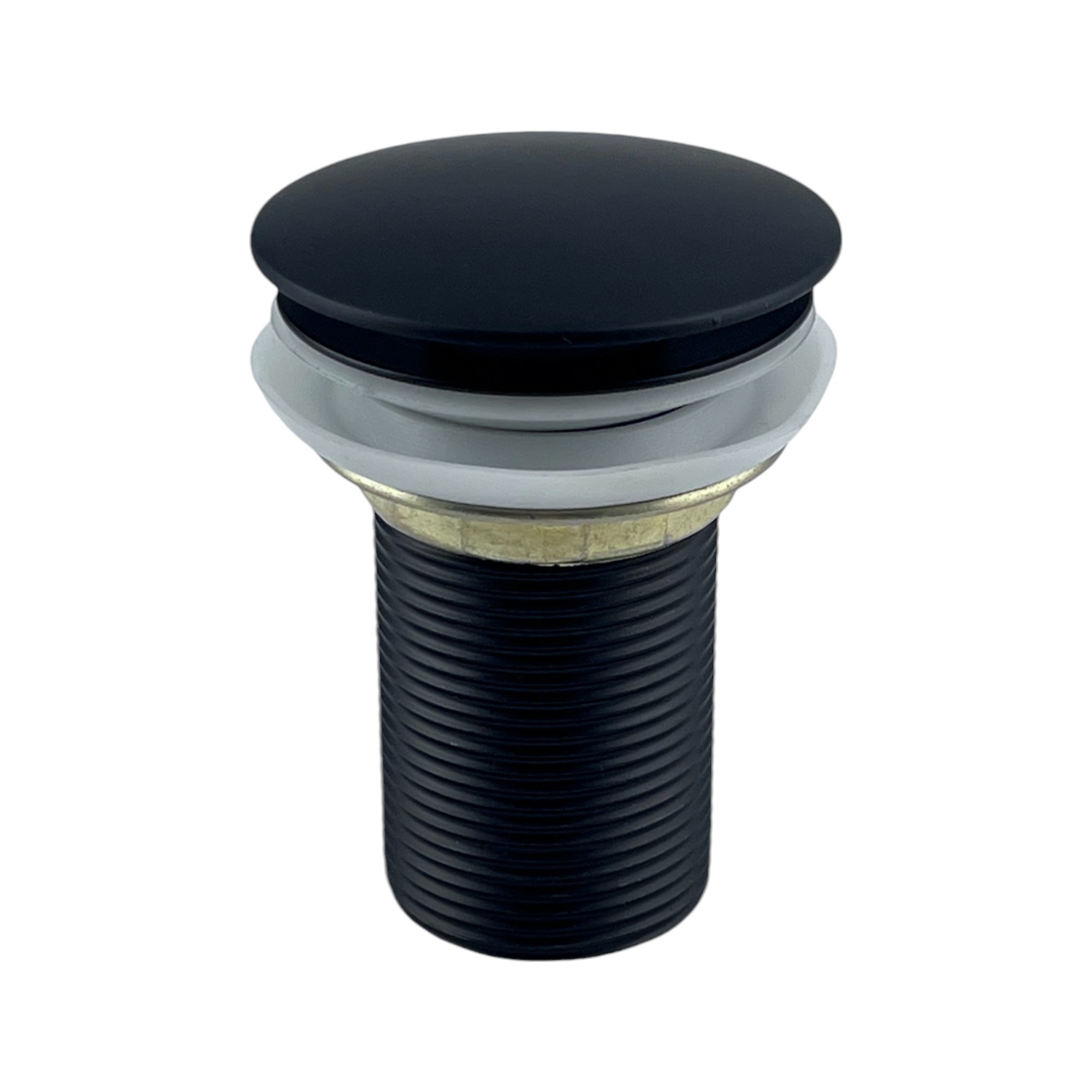 Изображение товара Донный клапан Do.korona DK-812H с механизмом клик-клак черный